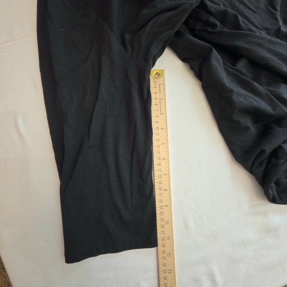 Lauren Ralph Lauren 100% Cotton Tunic Top 2X Black 3/4 Sleeve Old Money Office - Picture 8 of 10